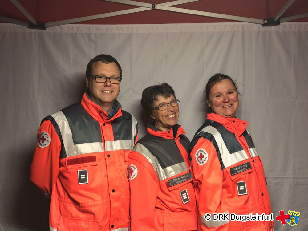 Nils Beuke, Simone Heinicke, Sandra Wiening (von rechts)