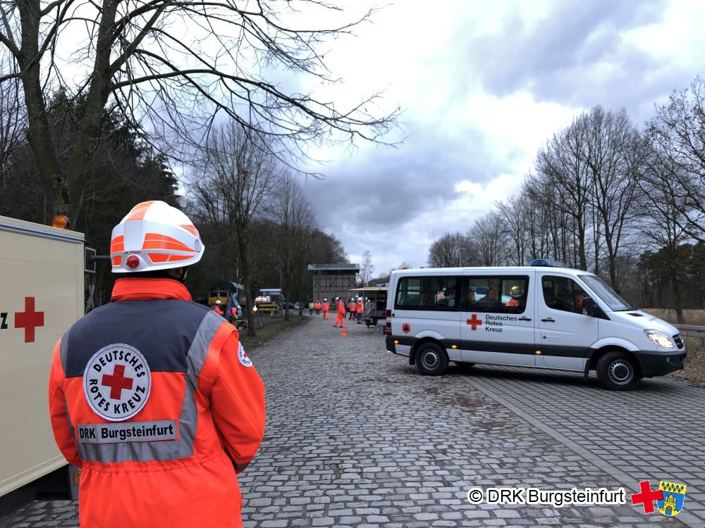 Blick über die Gesamte Einsatzstelle